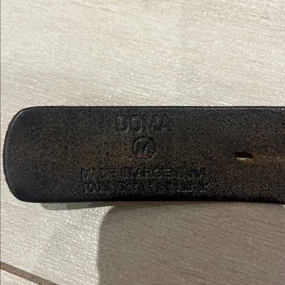 DOMA leather belt - Picture 2 of 4